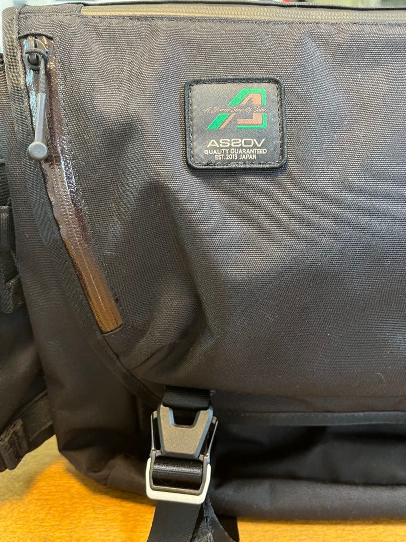 アッソブ メッセンジャーバッグ B4 30L 耐水 軽量 日本製 AS2OV