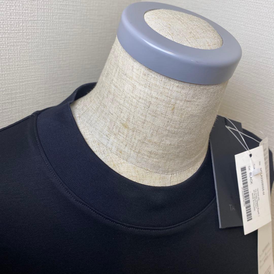 ⭐*︎様 「新品ダク付き」TATRAS ブラックオーバーサイズ半袖Tシャツ レア