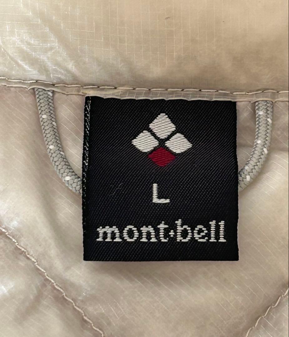 【美品】mont-bell ホワイト ダウンジャケット