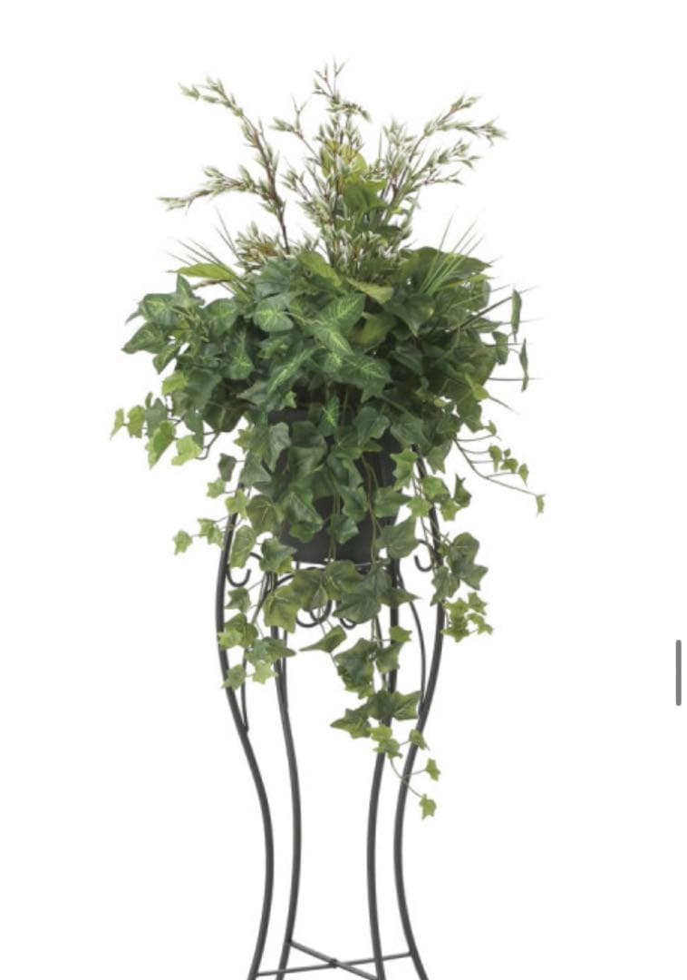 光触媒　人工観葉植物　フェイクグリーミニバンブースタンド1.35