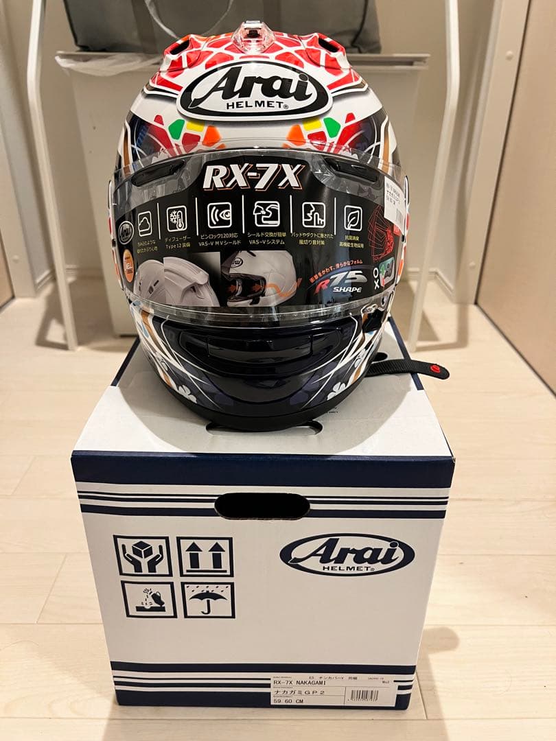 Arai RX-7X Nakagami GP-2 ナカガミGP2） Ｌ