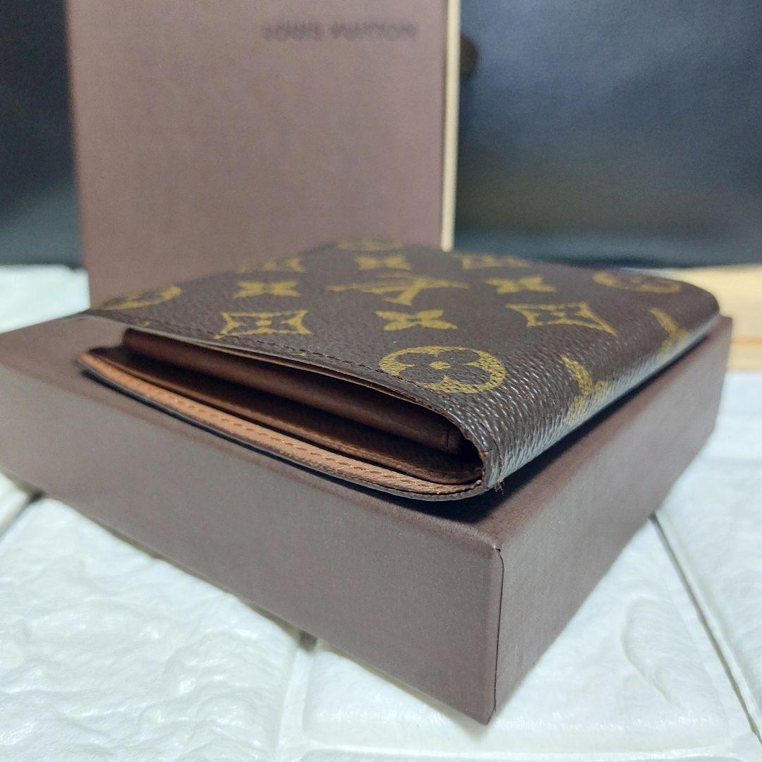Louis Vuitton ルイヴィトン モノグラム 二つ折財布 付属品付き