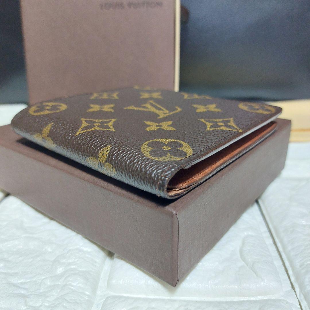 Louis Vuitton ルイヴィトン モノグラム 二つ折財布 付属品付き