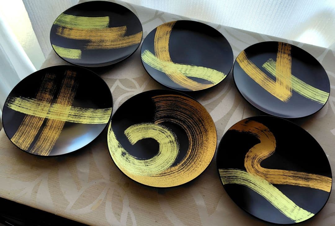 mokaha様❇️山田平安堂　彩龍　プレート6枚組❇️未使用品