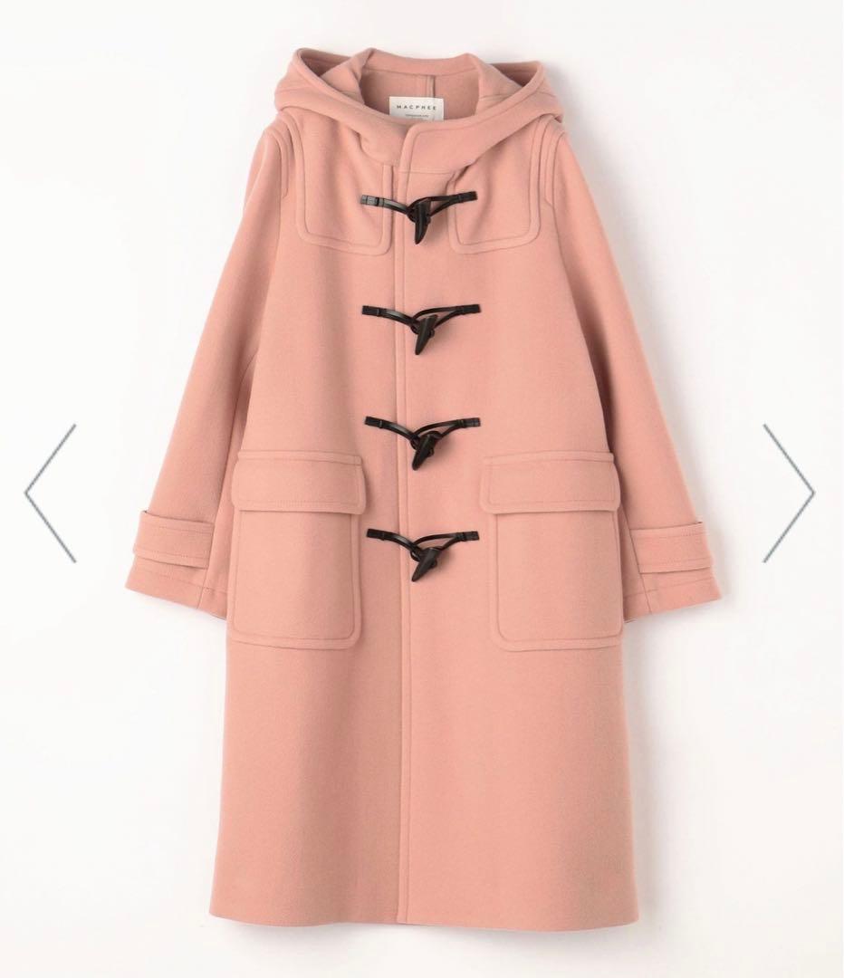 く*む様 《新品タグ付き》TOMORROWLAND ウールメルトン ダッフルコー