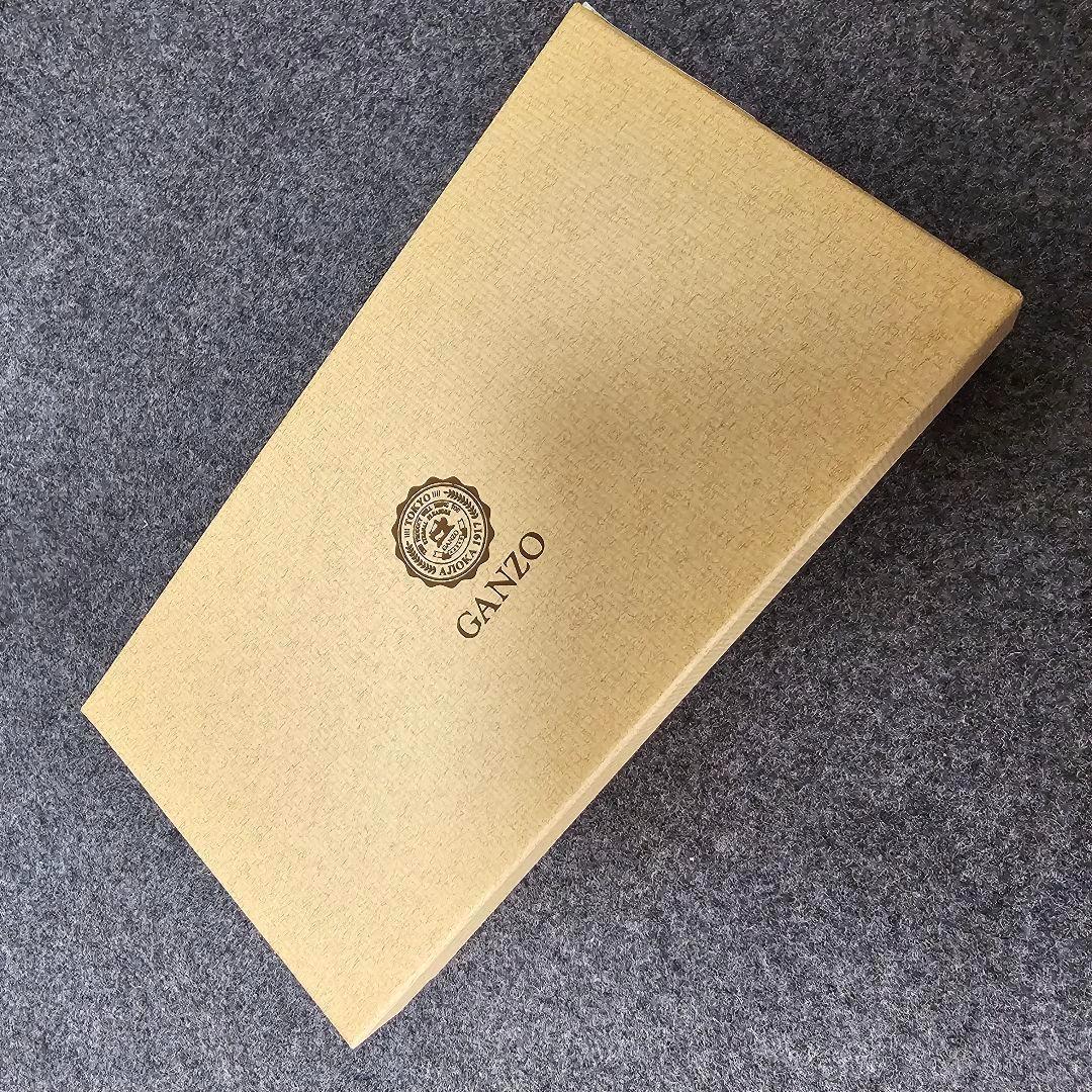 【GANZO】人気コードバン 長財布 ブラック ギャランティ付き