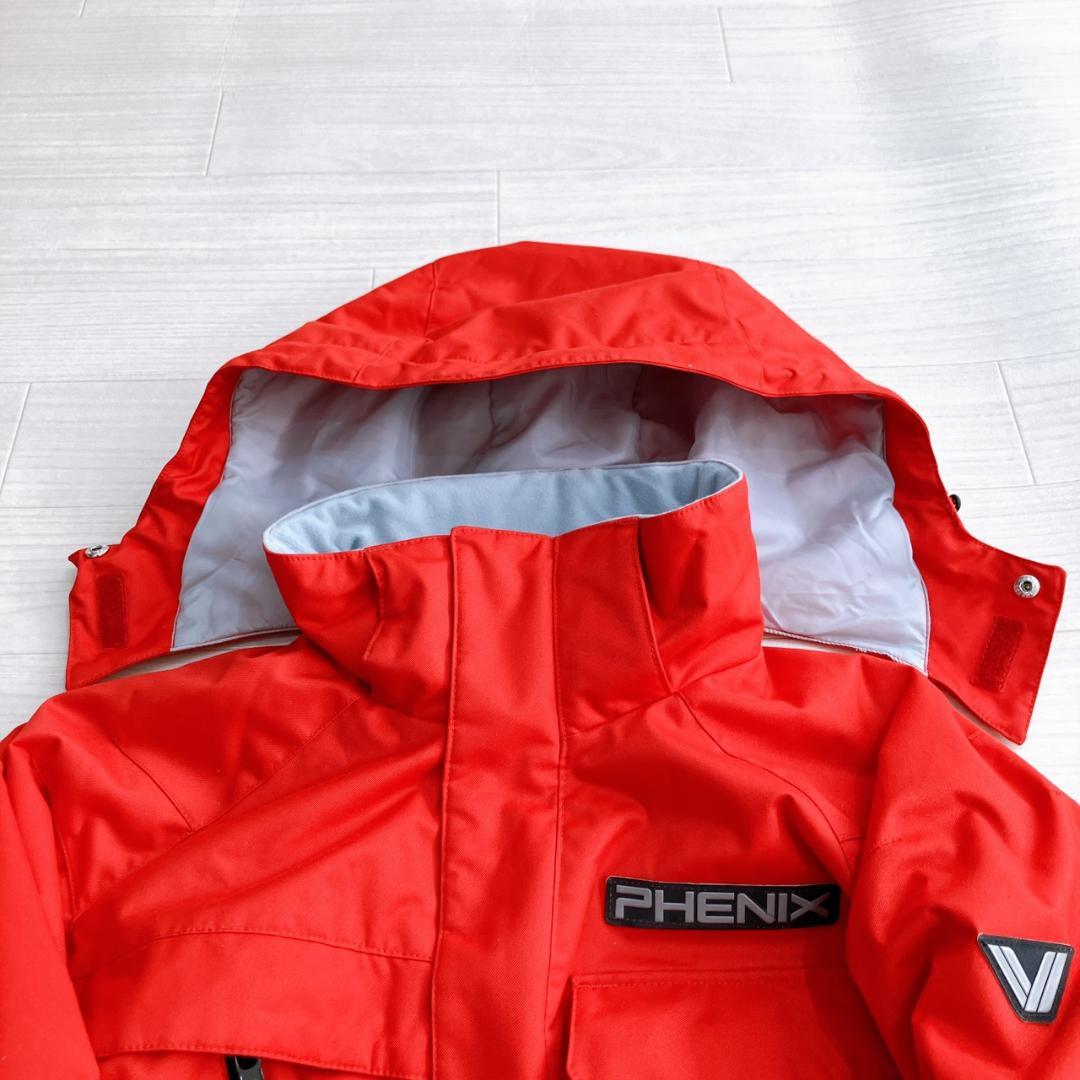 【美品】　フェニックス　スキースノーボードウエア上下セットレッドグレーメンズ