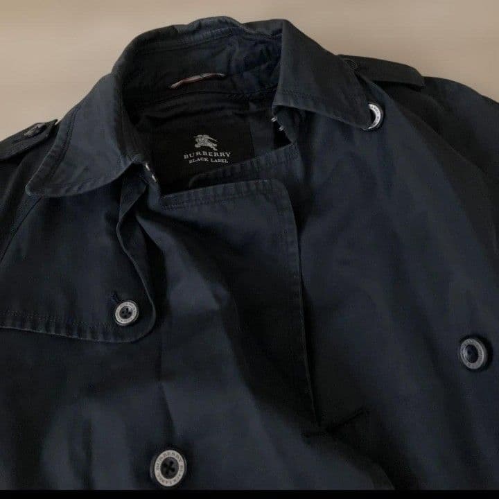 幻の逸品！10周年記念限定プレミアムトレンチコートバーバリーブラックレーベル M
