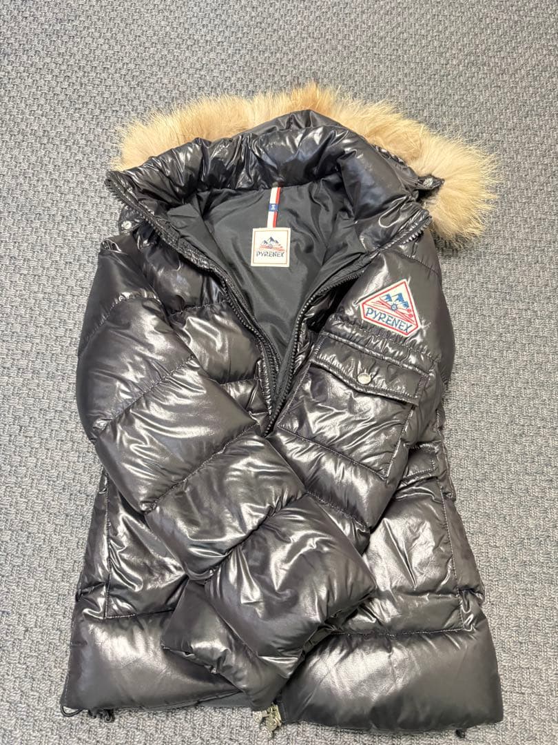 PYRENEX ブラックダウンジャケット JP 34