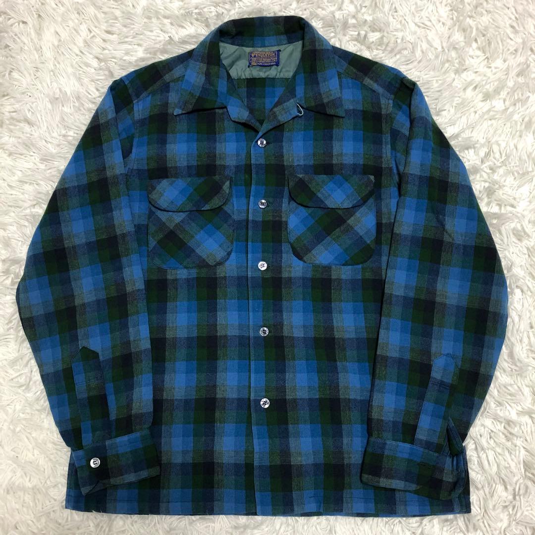 ペンドルトン　ボードシャツ　70s