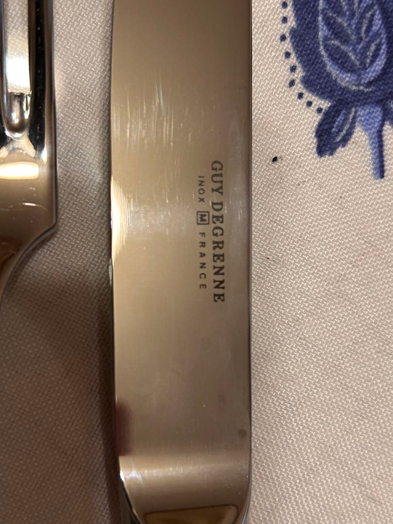 ドグレーヌGuy Degrenne カトラリー48セット+レードルフランス製