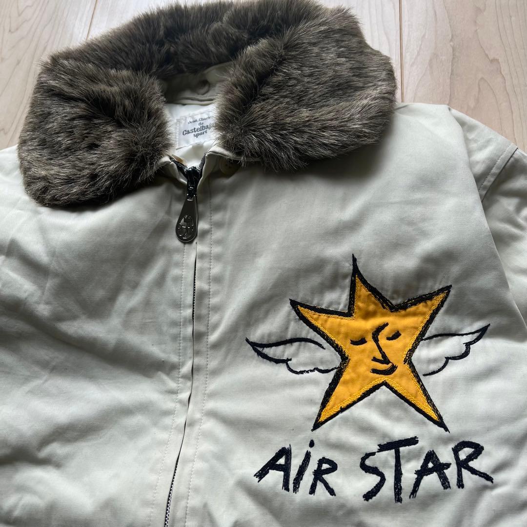 CASTEBAJAC カステルバジャック ダウンコート ジャケット 刺繍　ロゴ