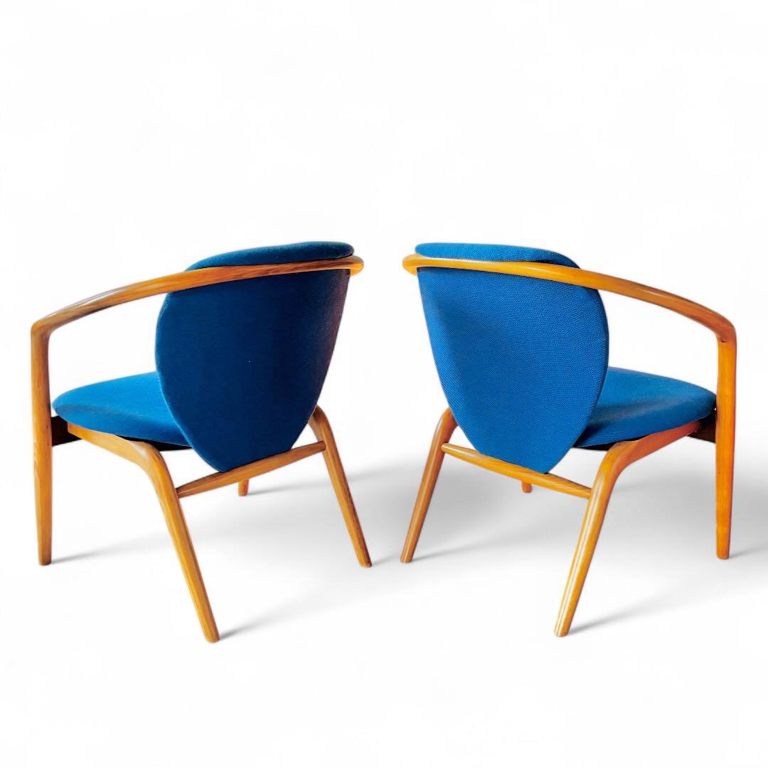 【廃盤・メンテ済】飛騨産業 キツツキ マッターホルン アームチェア｜張替済