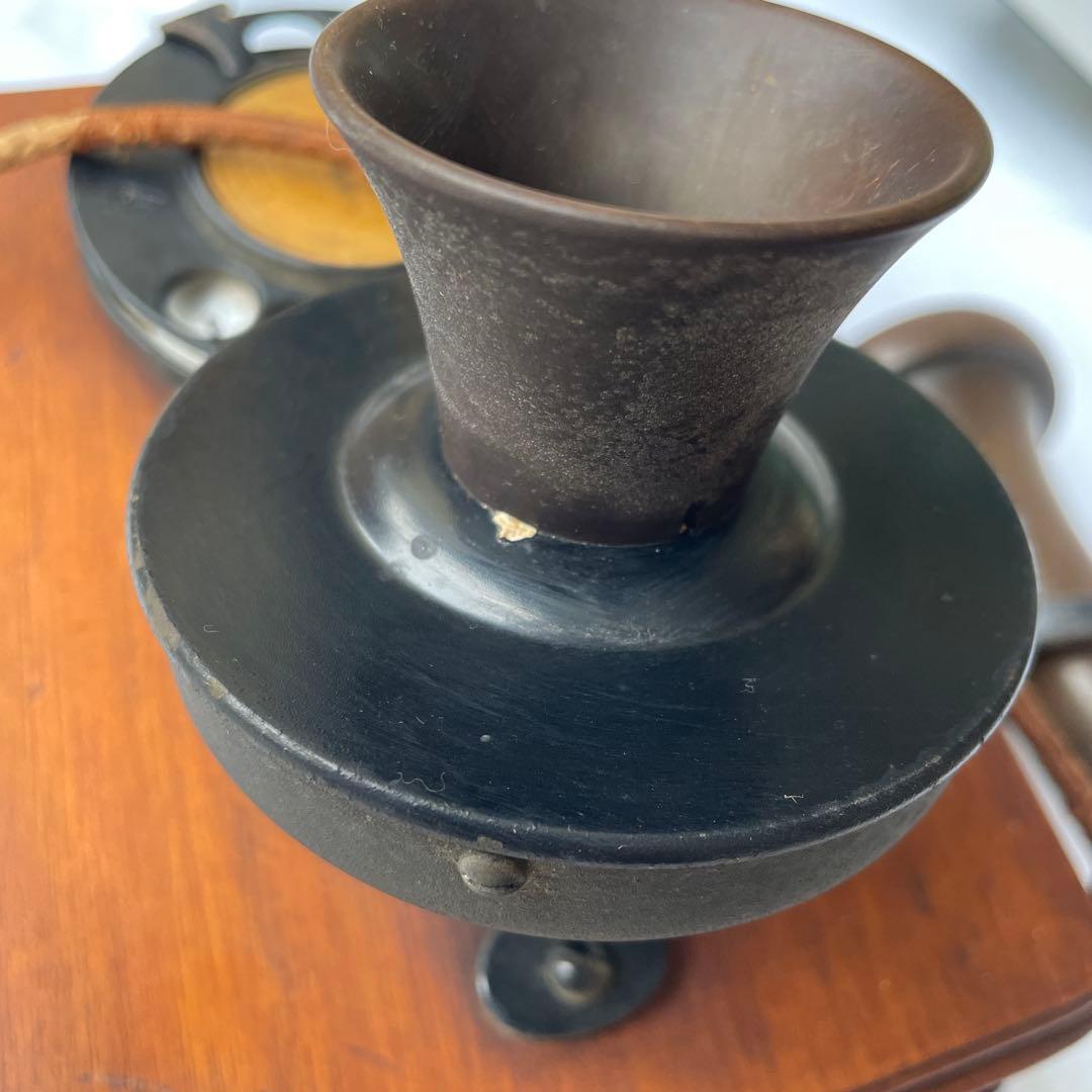 黒電話 昭和電話　東京電気　ダイヤル　昭和レトロ ビンテージ　戦前　大正　古道具