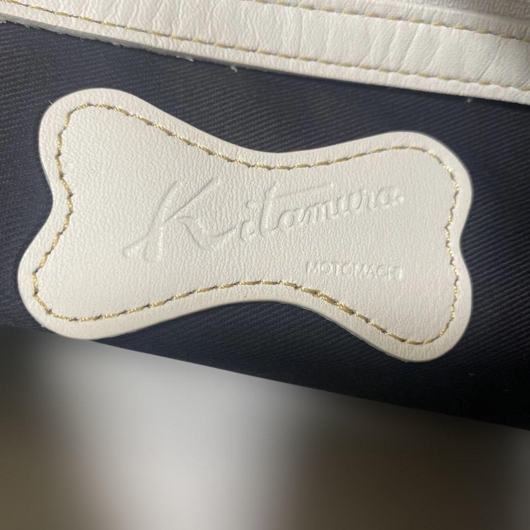 Kitamura 肉球トートバッグ 美品 定価　23.000円