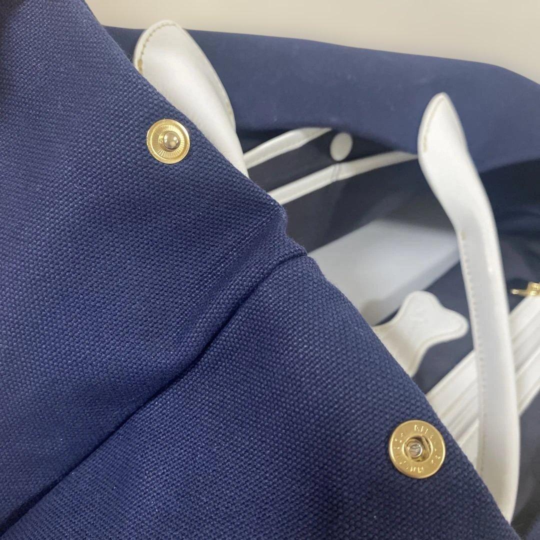 Kitamura 肉球トートバッグ 美品 定価　23.000円