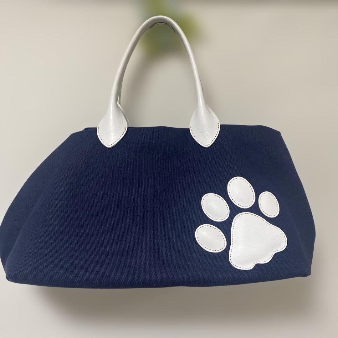 Kitamura 肉球トートバッグ 美品 定価　23.000円