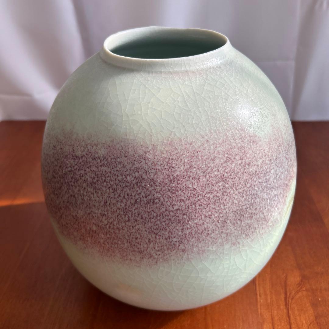 陶芸家　井上壽博　大型花瓶