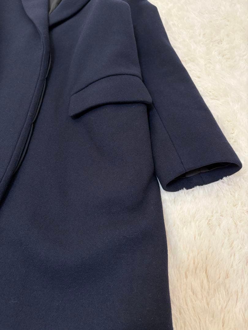 定番人気✨定価9.3万✨YLEVE ウール　ロングチェスターコート