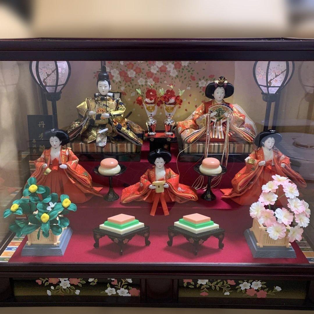 雛人形セット 5体 豪華衣装