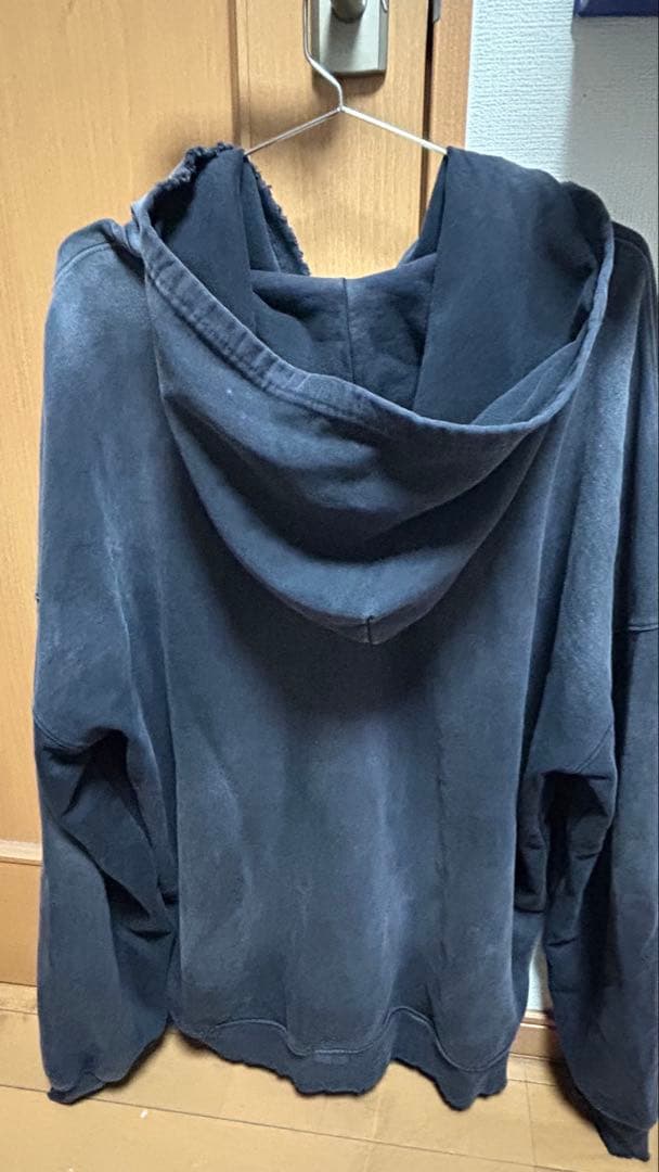 MoojiMooji アメリカ製 OVERSIZED ZIP-UP HOODIE