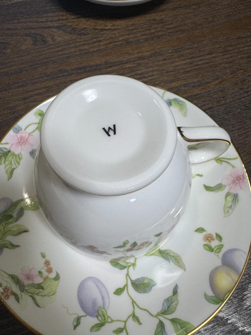 ☆taku☆新品 カップ＆ソーサー、オーバルプレートセット