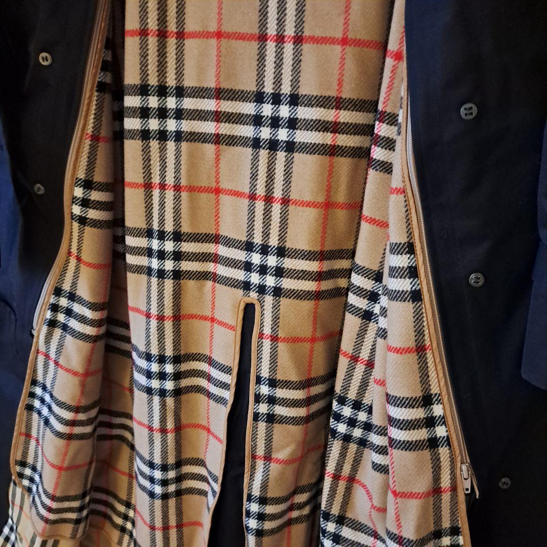 mame 【BURBERRY】トレンチコートブラック ライナー付き 9AR