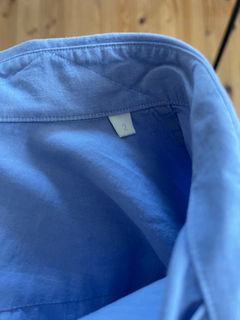 COMOLI コモリシャツ 21SS サックス サイズ2