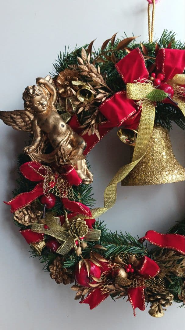 本場のスエーデンアーチストが制作した　クリスマス　リース