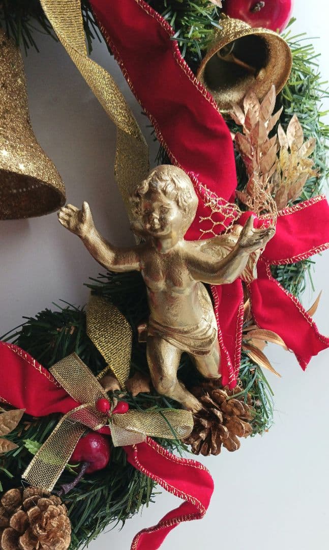 本場のスエーデンアーチストが制作した　クリスマス　リース