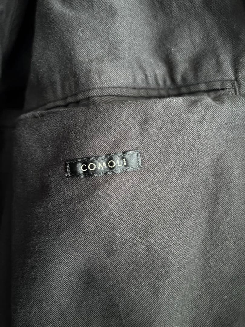 25AW comoli コモリ　製品染　バルカラーコート
