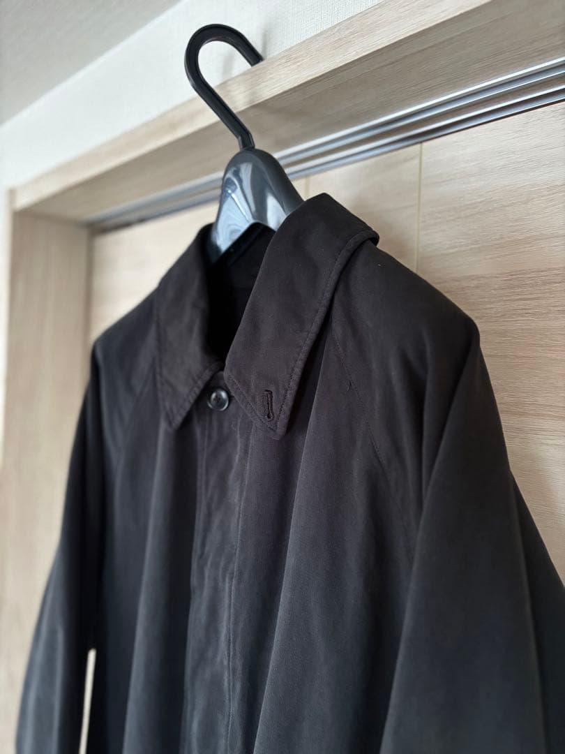25AW comoli コモリ　製品染　バルカラーコート