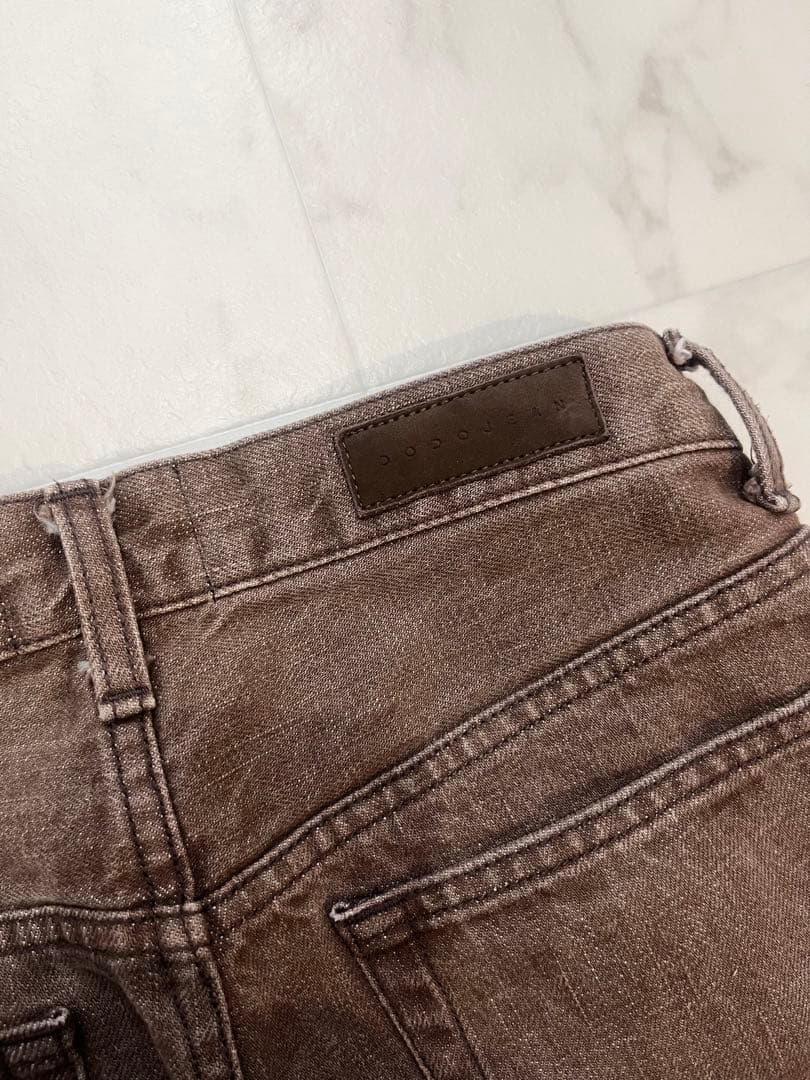 THE SHISHIKUI BASIC JEANS BROWN ブラウン 23