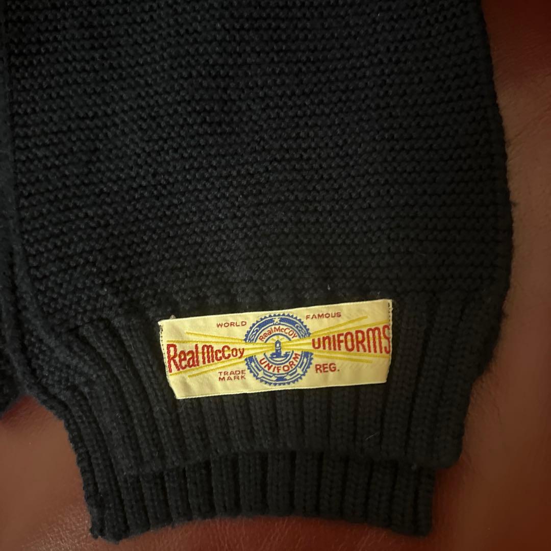 The Real McCoys ザリアルマッコイズ　ニットマフラー