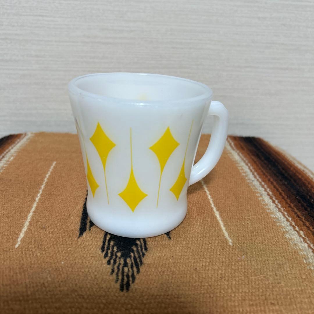 ファイヤーキングダイヤ♦️4個セット ビンテージ アンティーク　ミッドセンチュリー