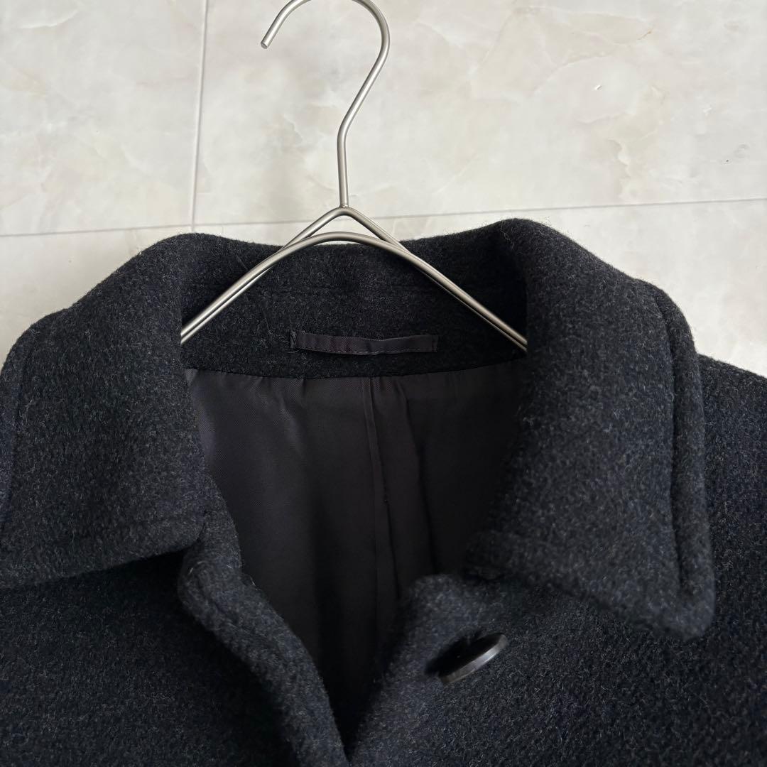 美品✨ マーガレットハウエル ステンカラーウールカシミヤロングコート 黒 II