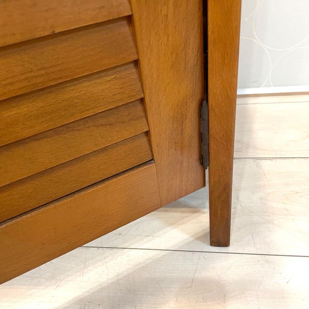 【Karimoku】カリモク サイドキャビネット 電話台 花台 飾り台 収納家具