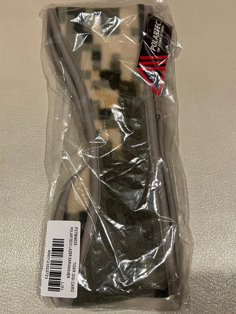 L/XL palace ポーラテック　耳当て　ビーニー　ニットキャップ　迷彩