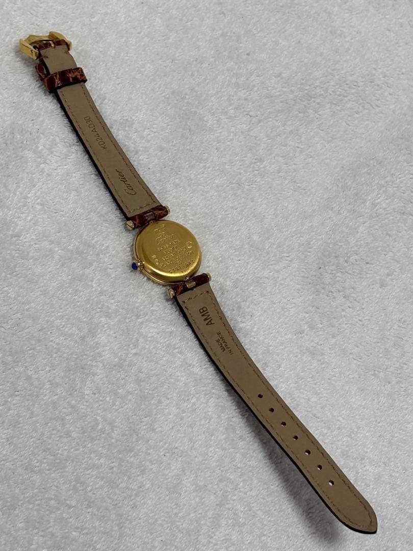 【美品】カルティエ マストヴァンドーム SM クォーツ【1851】稼働品 付属有