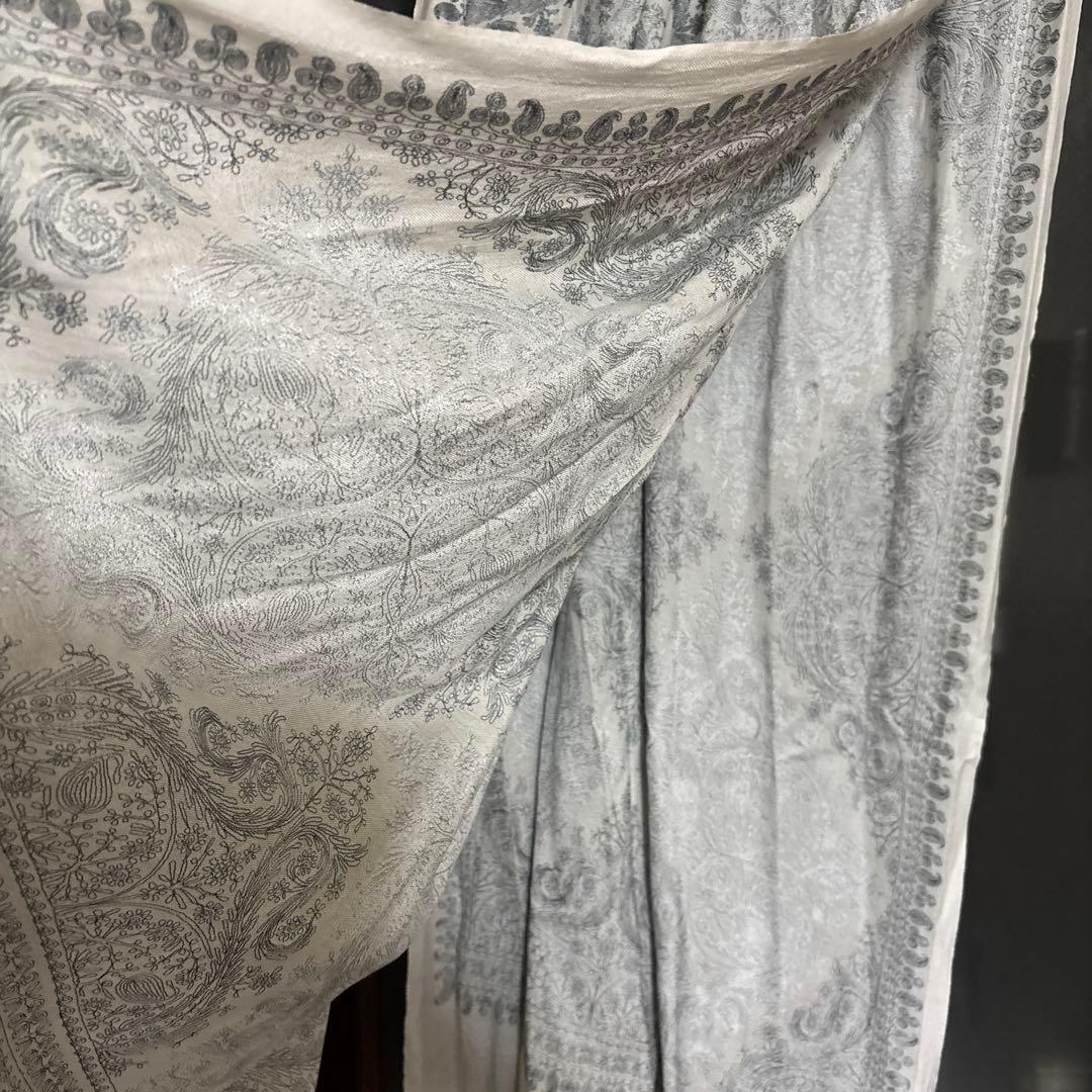 【お値引き不可】トルコで購入　刺繍ストール