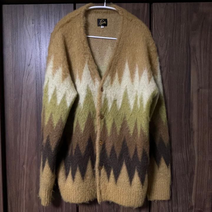 needles モヘアカーディガン 22AW