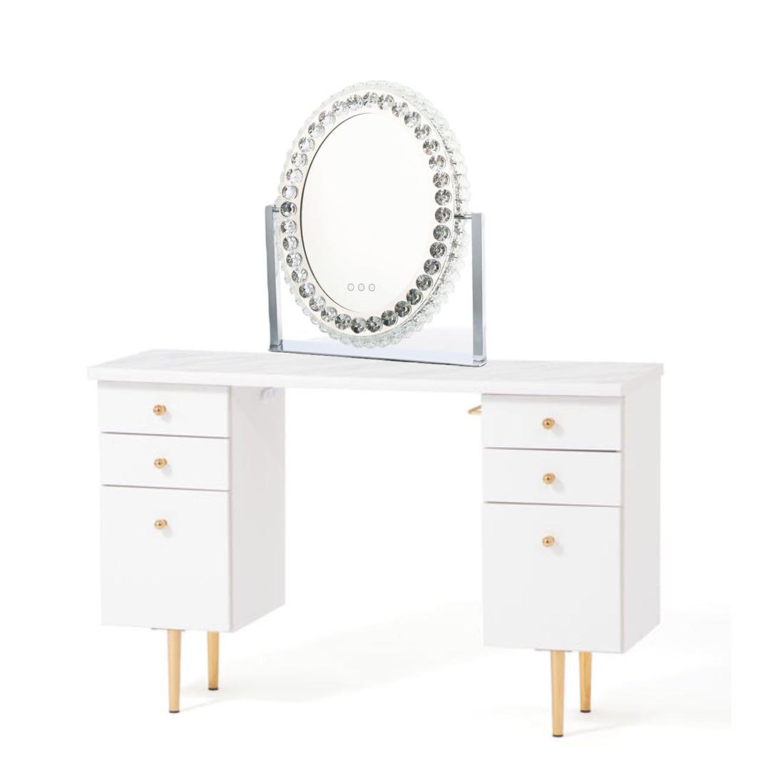 Francfranc エルドラドコスメデスク ハリウッドミラー ドレッサー