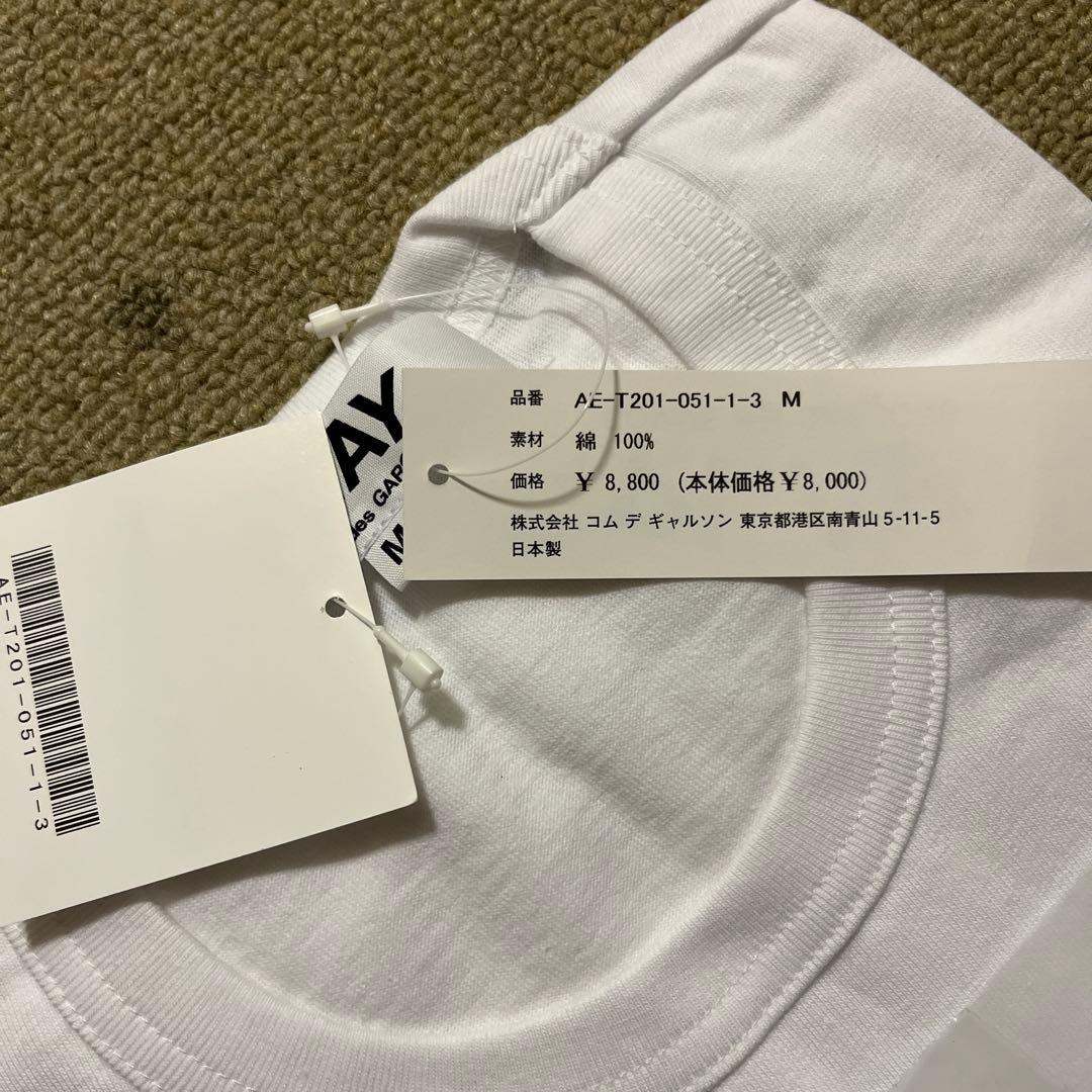 COMME des GARCONS PLAY NORTH FACE Tシャツ　M