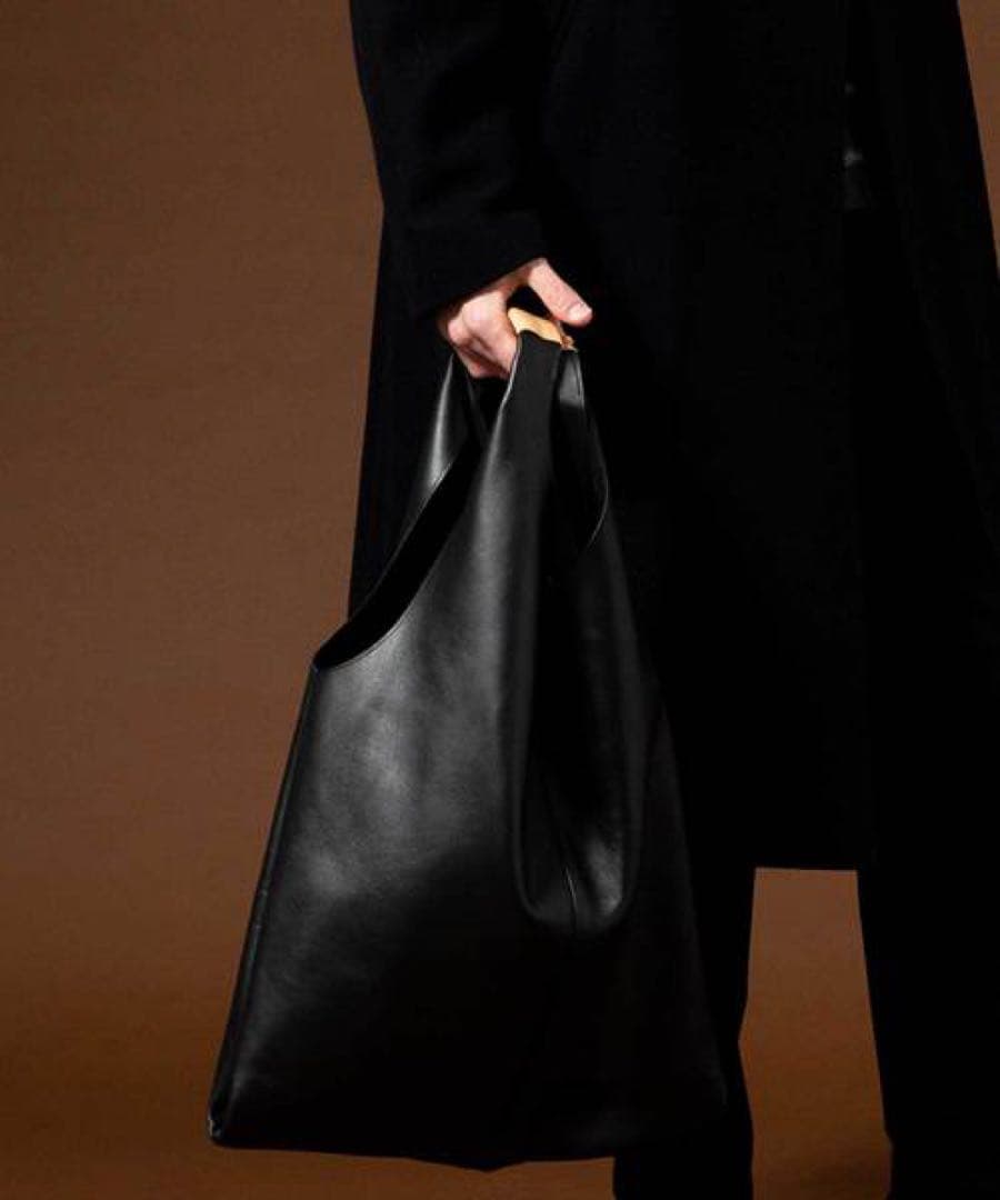 【希少】【united tokyo】カーフレザートート ブラック