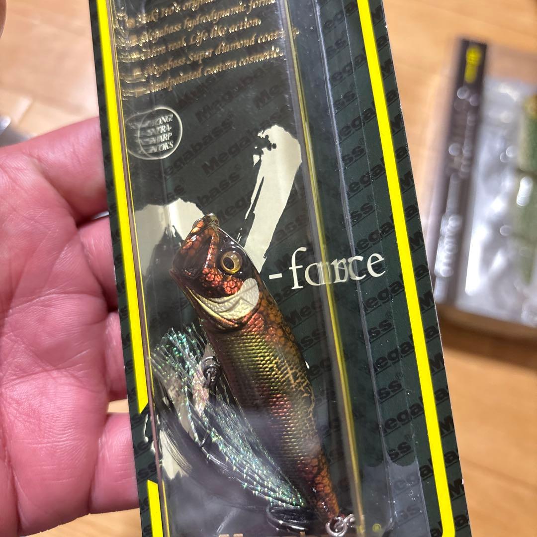 Megabass ルアーセット 4点 Z-CRANKはサイドガード付きレア物です
