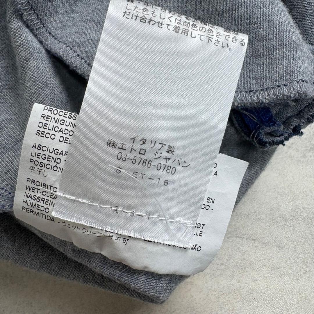 ETRO エトロ ブルゾン ジャケット ペイズリー ドライバーズ 青