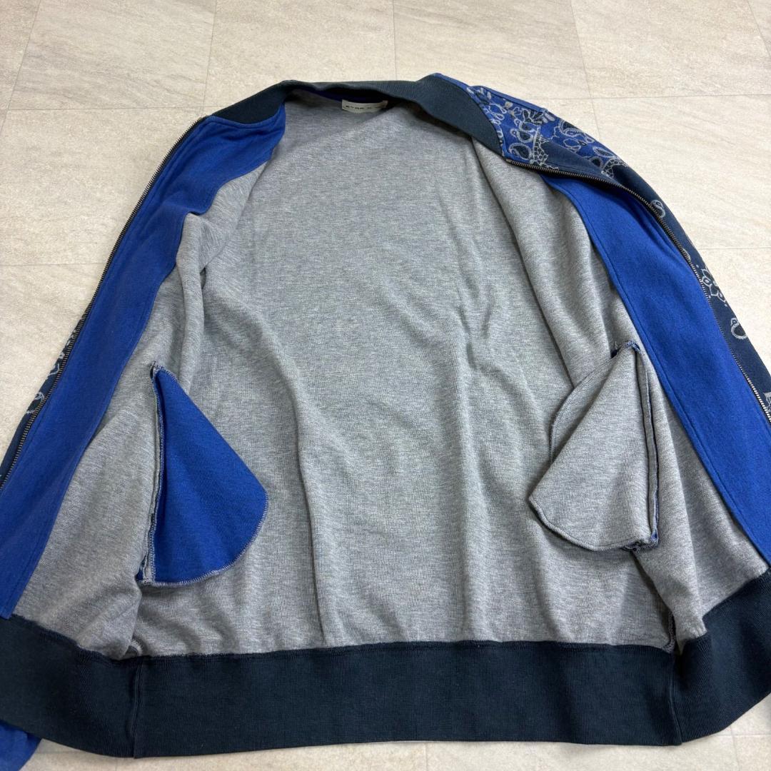 ETRO エトロ ブルゾン ジャケット ペイズリー ドライバーズ 青