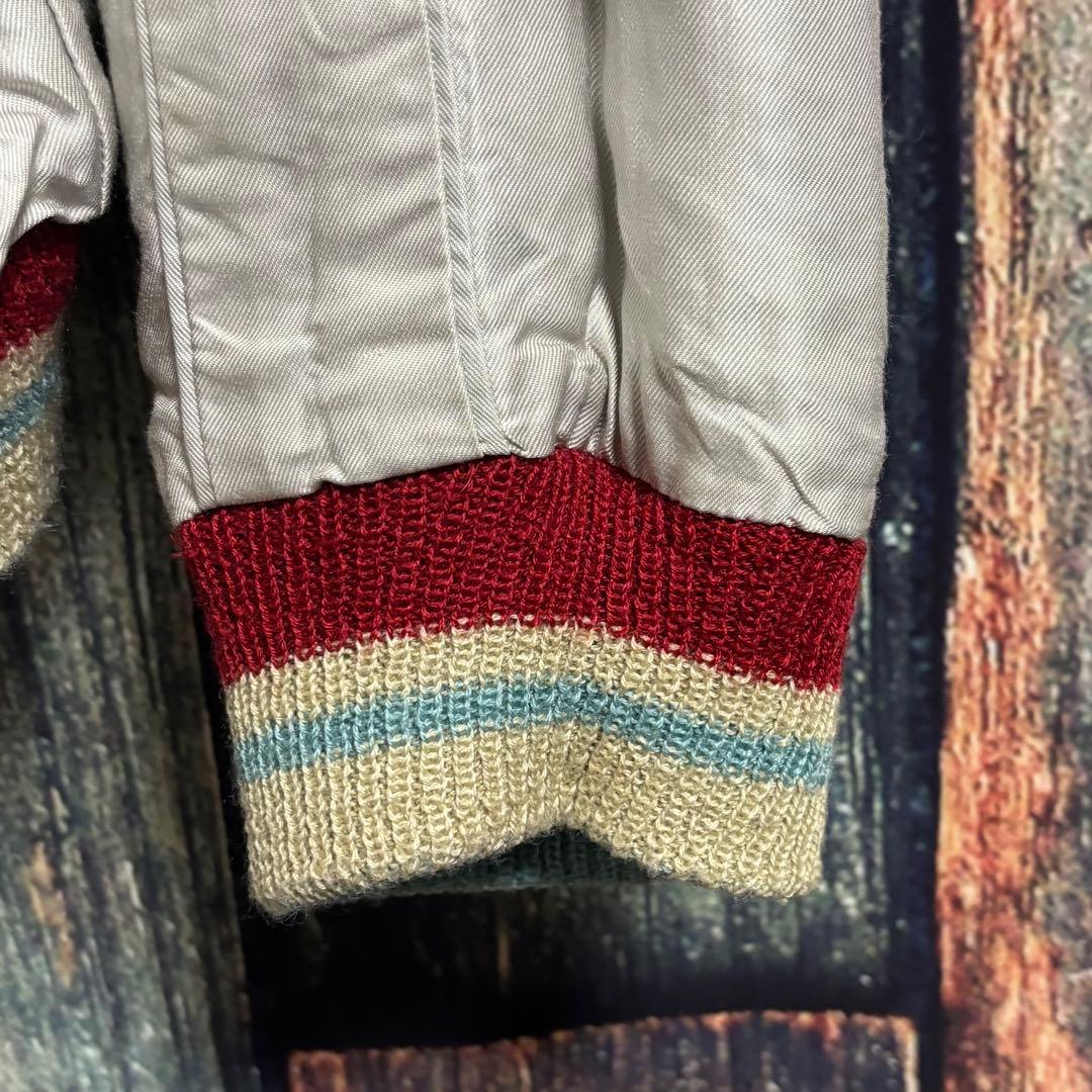 傑作柄‼︎ALASKAテーラー東洋BEAMS別注Lサイズアラスカビームススカジャン