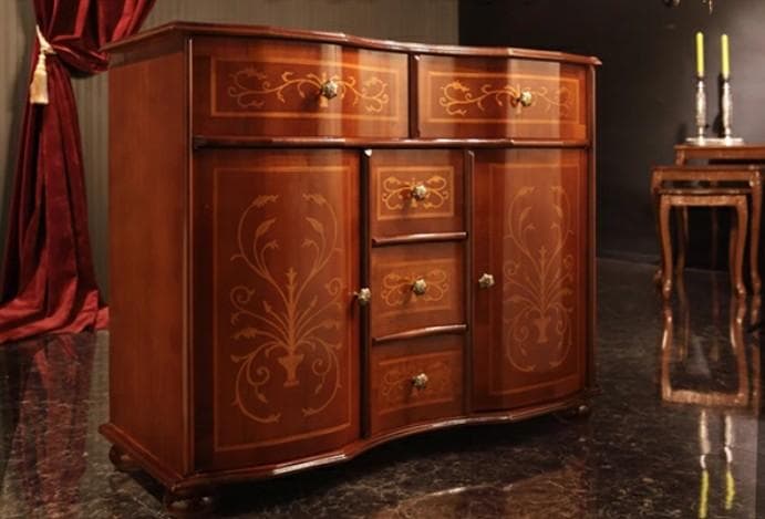 NMU ITA　収納家具　ブラウン　キャビネット　幅87