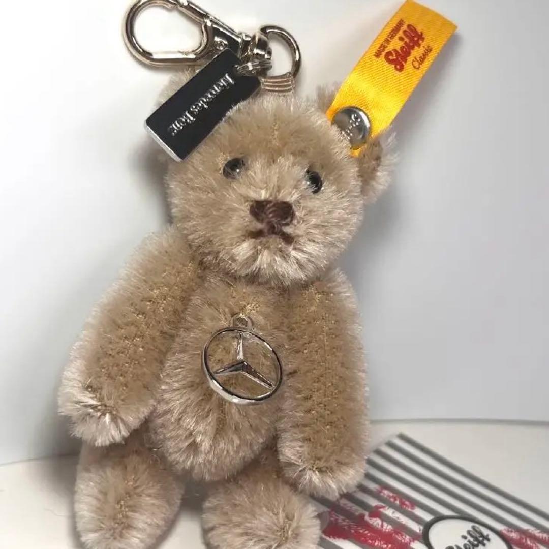 メルセデスベンツ × シュタイフ テディベア / 最高級 キーリング 海外正規品